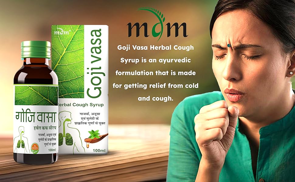 Gojivasa Herbal Cough Syrup