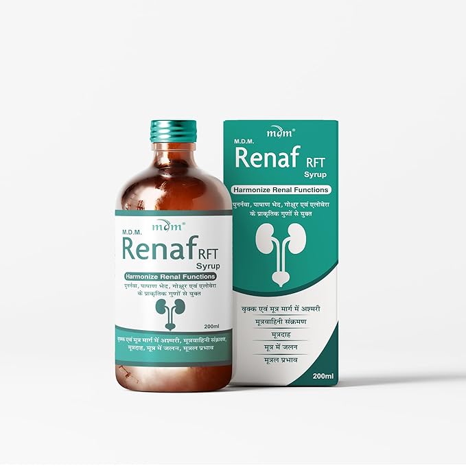 Renaf RFT Syrup(Sugar free)- An Excellent Kidney Protective to Harmonize Renal Functions