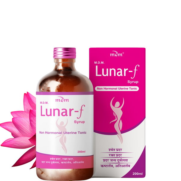 Lunar-F Syrup - Non Hormonal Uterine Tonic for Women's Wellness